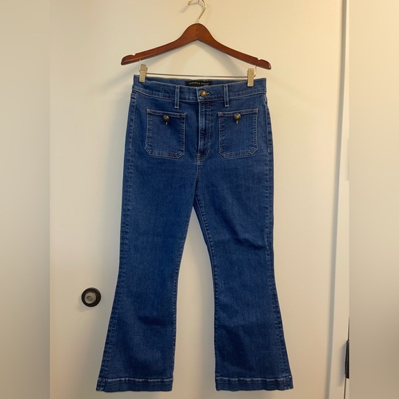 Veronica Beard Jean
Carson High Rise Ankle Flare Jeans - Picture 10 of 13